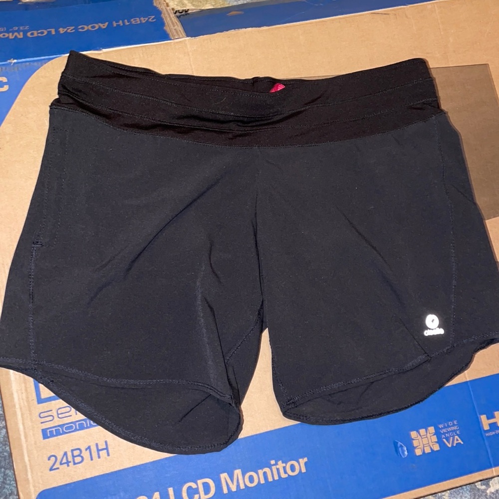 New athletic shorts black